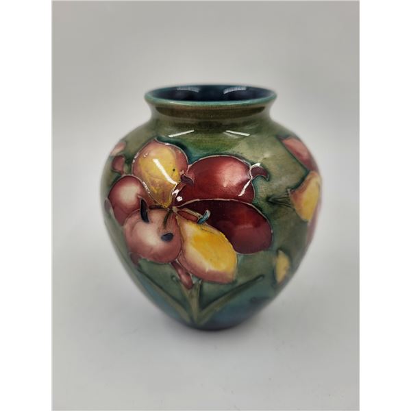 Moorcroft Pottery Floral Vase Made in England