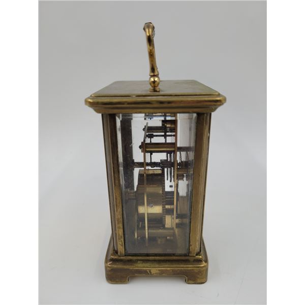 Duverdrey & Bloquel Brass Carriage Clock Made in France