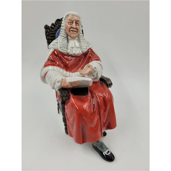 Royal Doulton Hand-Painted Porcelain The Judge Figurine Made in England (HN2443)