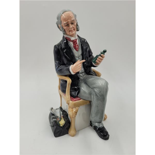 Royal Doulton Hand-Painted Porcelain The Doctor Figurine Made in England (HN2858)