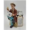 Image 1 : Royal Doulton Hand-Painted Porcelain Stop Press Figurine Made in England (HN2683)