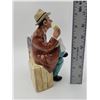 Image 4 : Royal Doulton Hand-Painted Porcelain Stop Press Figurine Made in England (HN2683)