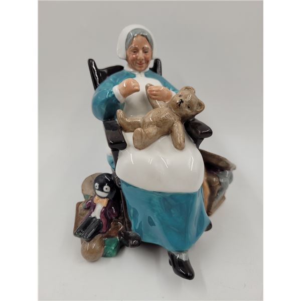 Royal Doulton Hand-Painted Porcelain Nanny Figurine Made in England (HN2221)