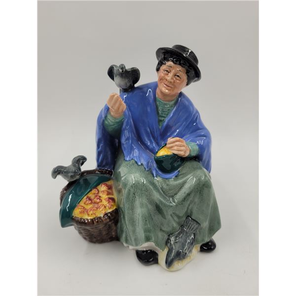 Royal Doulton Hand-Painted Porcelain Prized Tuppence A Bag Made in England (HN2320)