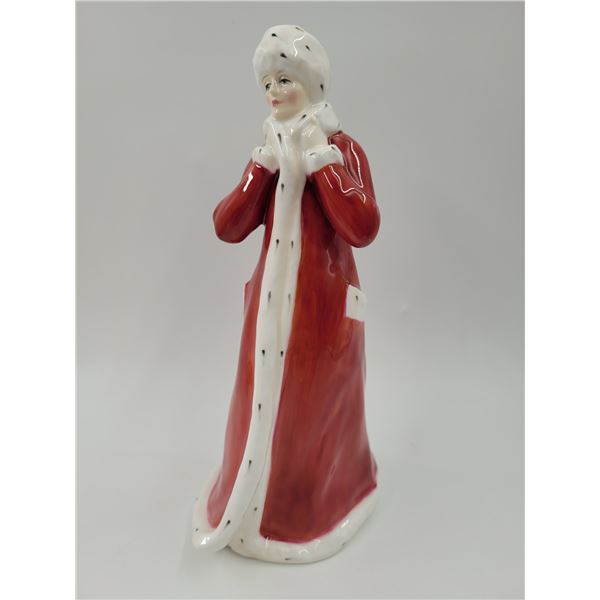 Royal Doulton Hand-Painted Porcelain Wintertime Figurine Made in England (HN3060)