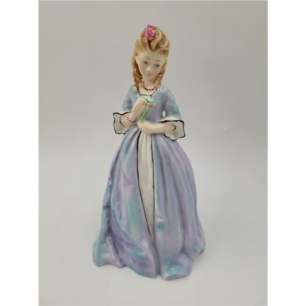 Royal Worcester Bone China Sweet Anne Figurine Modelled by FG Doughty Made in England (3630)