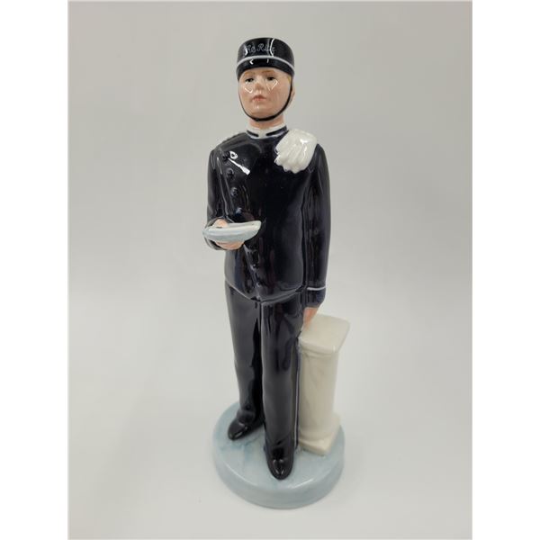 Royal Doulton Hand-Painted Porcelain Ritz Bell Boy Figurine Made in England (HN2772)