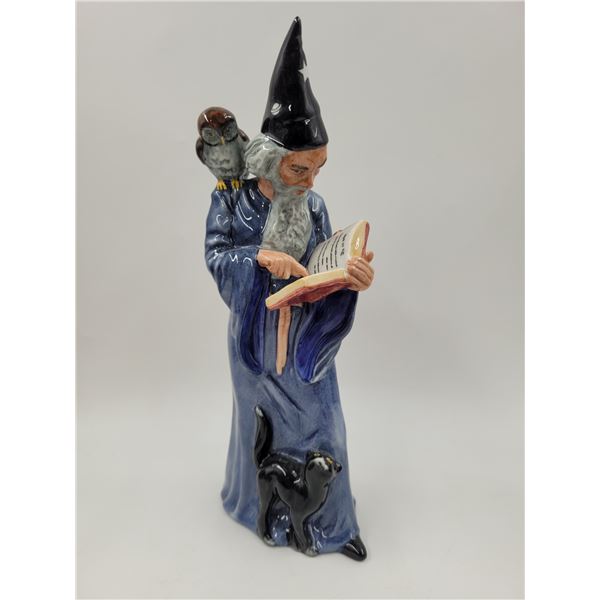 Royal Doulton Hand-Painted Porcelain The Wizard Figurine Made in England (HN2877)