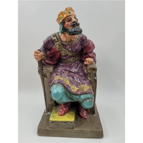 Royal Doulton Hand-Painted Porcelain The Old King Figurine Made in England (HN2134)