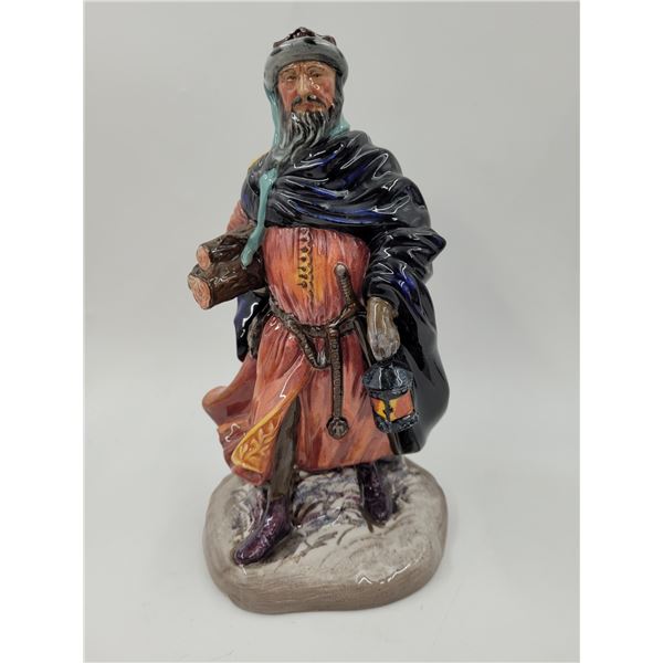 Royal Doulton Hand-Painted Porcelain Good King Wenceslas Figurine Made in England (HN2118)