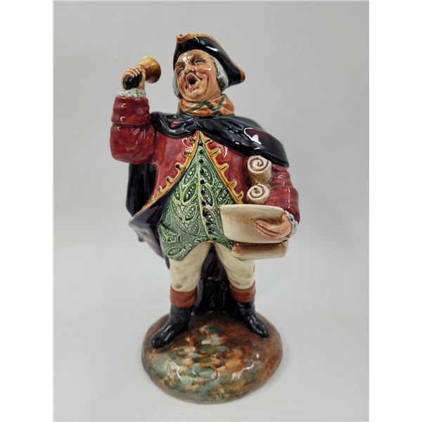Royal Doulton Hand-Painted Porcelain Town Crier Figurine Made in England (HN2119)