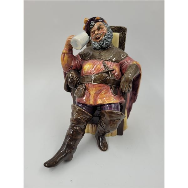 Royal Doulton Hand-Painted Porcelain The Foaming Quart Figurine Made in England (HN2162)