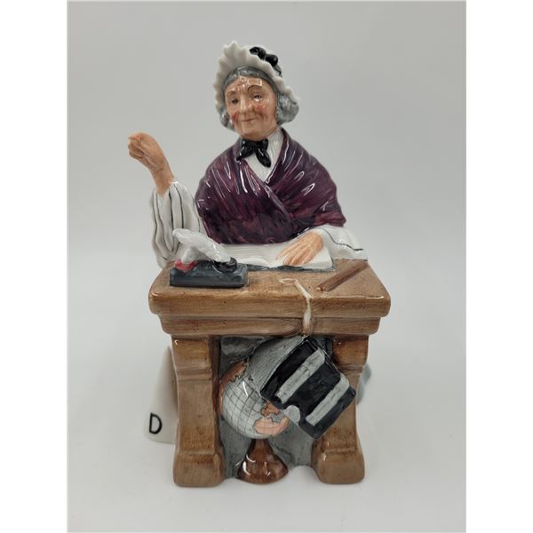 Royal Doulton Hand-Painted Porcelain Schoolmarm Figurine Made in England (HN2223)