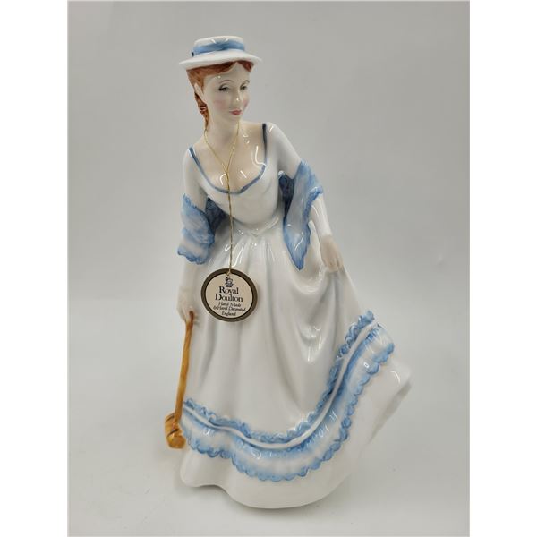 Royal Doulton Hand-Painted Porcelain Summertime Figurine Made in England