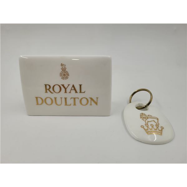 2 Porcelain Royal Doulton Collectibles