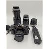 Image 1 : Canon A-1 Camera w/ Assorted Lenses