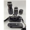 Image 3 : Canon A-1 Camera w/ Assorted Lenses