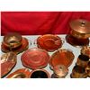 Image 3 : Lot of Assorted Copper Serve Ware