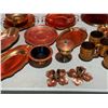 Image 6 : Lot of Assorted Copper Serve Ware
