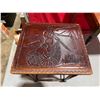 Image 4 : Peruvian Embossed Wood Nesting Tables
