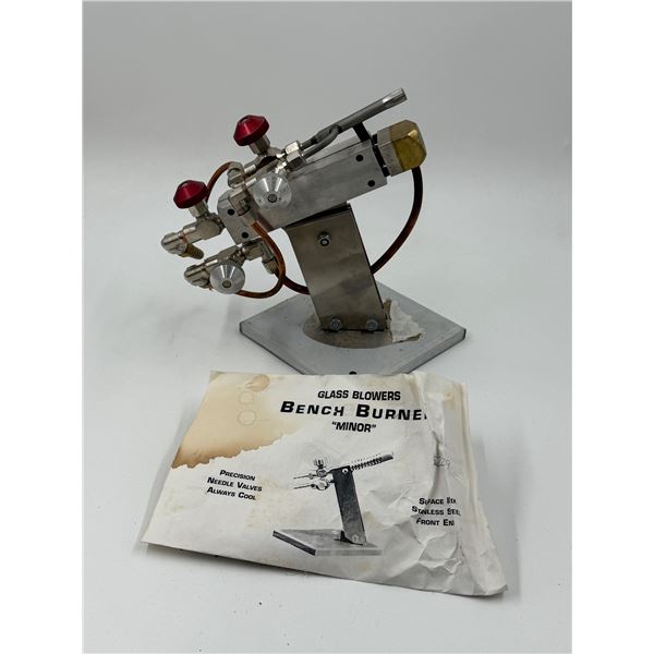 Glass Blowers "Minor" Bench Burner