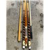 Image 2 : Lot of Assorted Pool Cues
