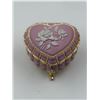 Image 2 : Pink Heart-Shaped Trinket Box