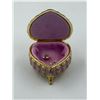Image 3 : Pink Heart-Shaped Trinket Box