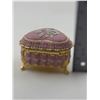 Image 6 : Pink Heart-Shaped Trinket Box