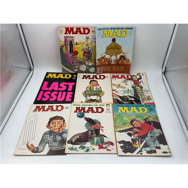 Lot of Assorted VTG Mad Magazines