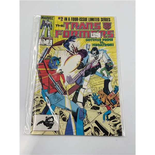 Marvel The Transformers #2 Comic Book