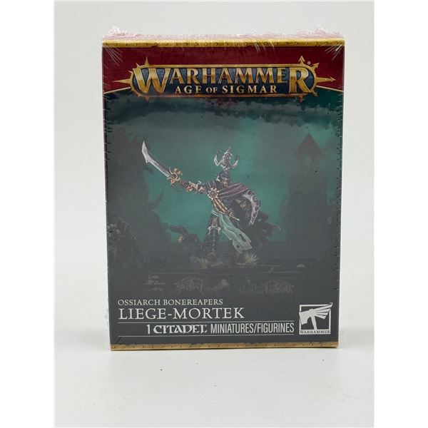 Warhammer Age of Sigmar Ossiarch Bonereapers Liege-Mortek Miniature