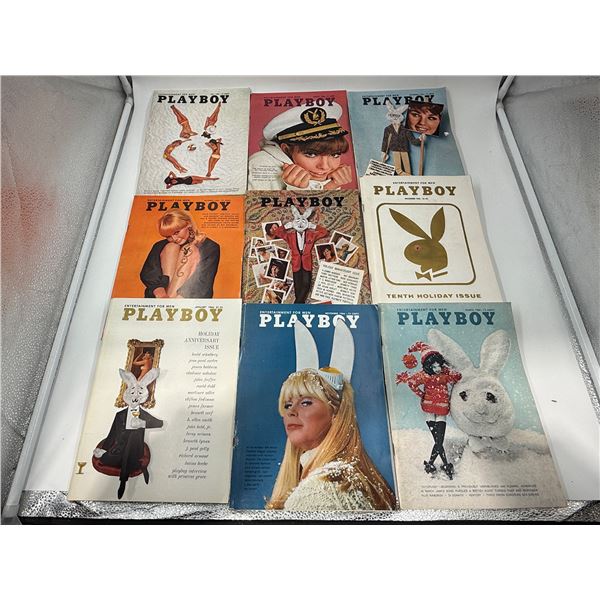 Lot of VTG Playboy Magazines