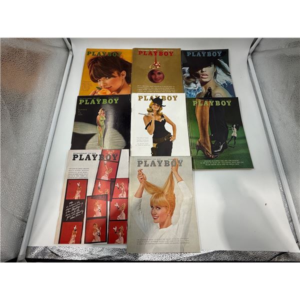 Lot of VTG Playboy Magazines