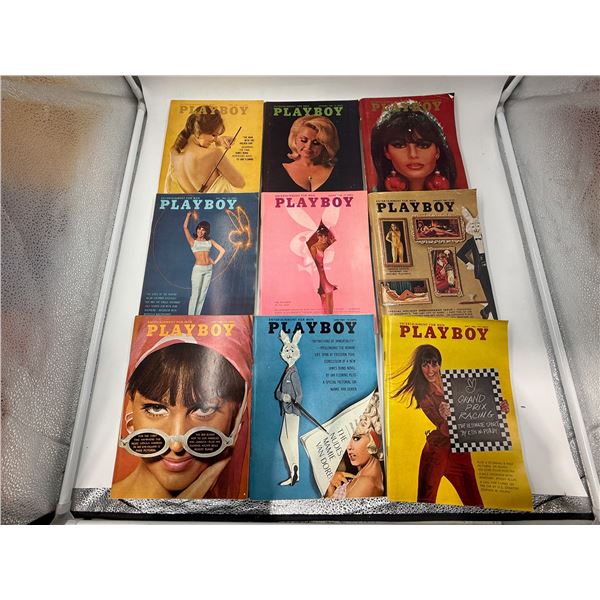 Lot of VTG Playboy Magazines
