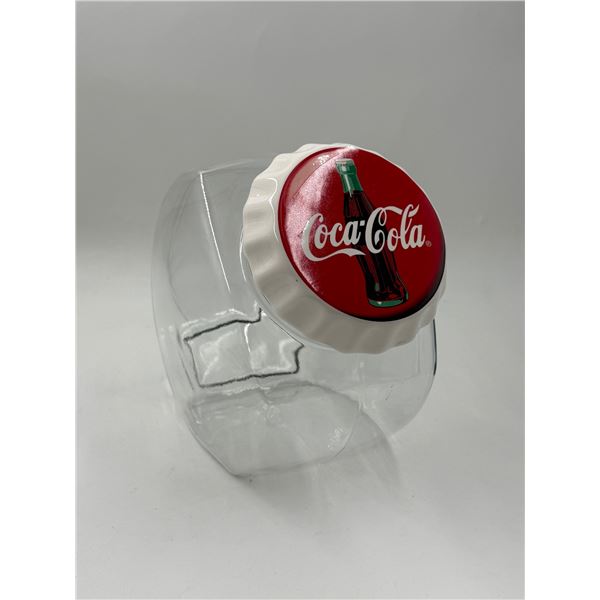 Lidded Coca-Cola Cannister