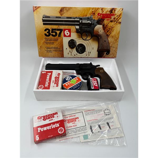 Crosman 357 Six Air Gun & Pellets