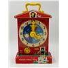 Image 1 : VTG Fisher-Price Music Box Teaching Clock