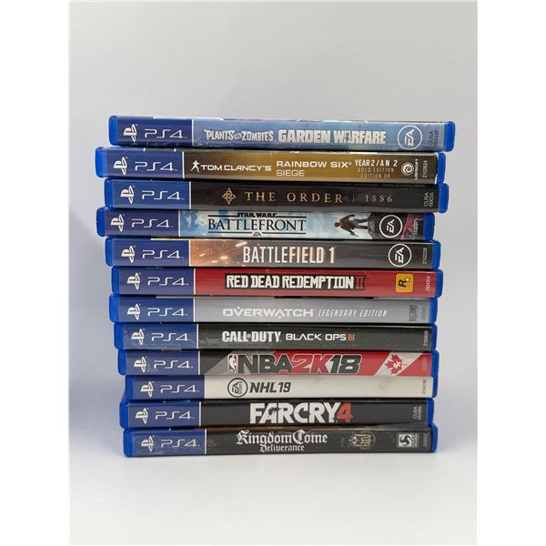 Lot of Assorted PS4 Games