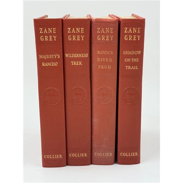 Zane Grey 4-Volume Book Set