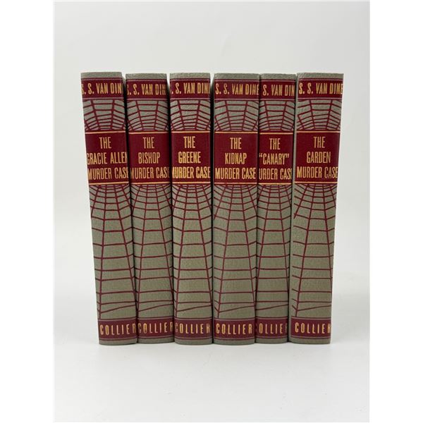 SS Van Dine 6-Volume Book Set