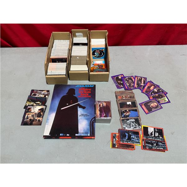 Lot of Assorted Trading Cards & Star Wars Storybook