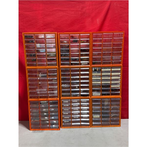 Akro-Mills Parts Cabinets Made in USA