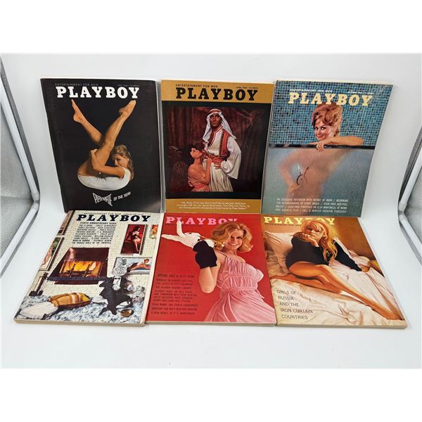 Lot of VTG Playboy Magazines