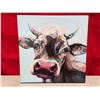 Image 1 : Canvas Cow Print