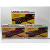 Image 1 : 3 VTG Lionel 027 Guage Remote Control Switches, Left Hand