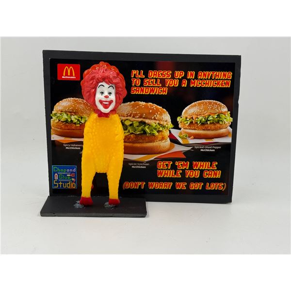 Chop & Glue Studio Ronald McDonald Advertising Figure
