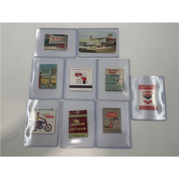VTG Gas Station Matchbooks