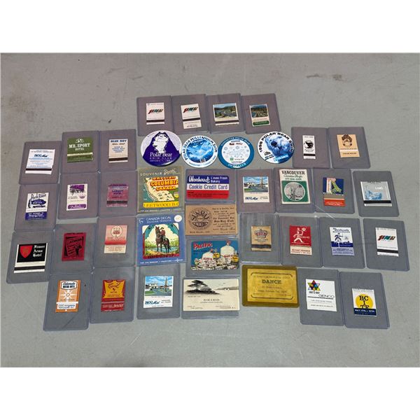 VTG Paper, Matchbooks, & Pins