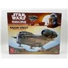 Image 1 : AMT Star Wars The Mandalorian Razor Crest Authentic Scale Model Kit